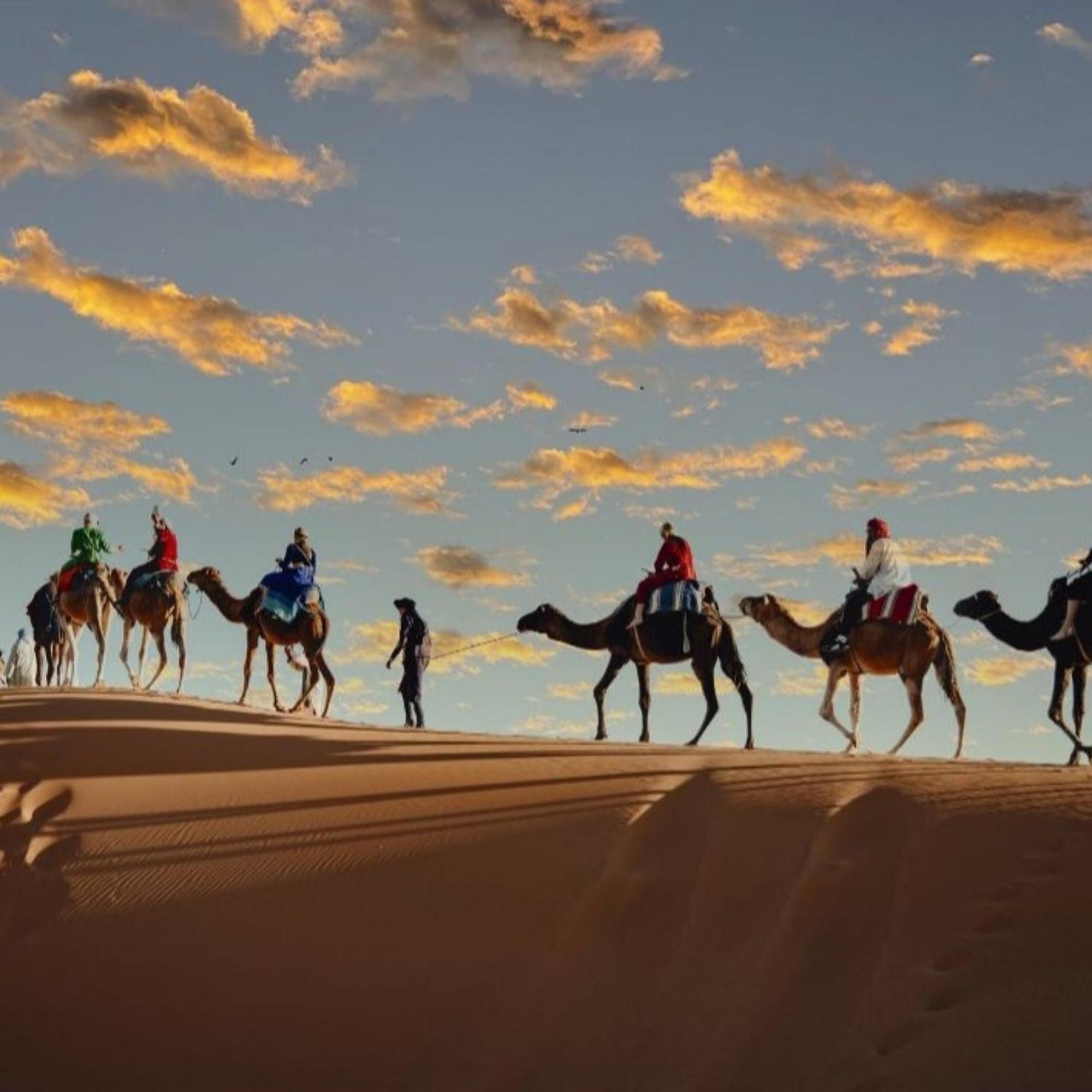 Erg Chebbi Romantic Desert Camp Merzouga Buitenkant foto
