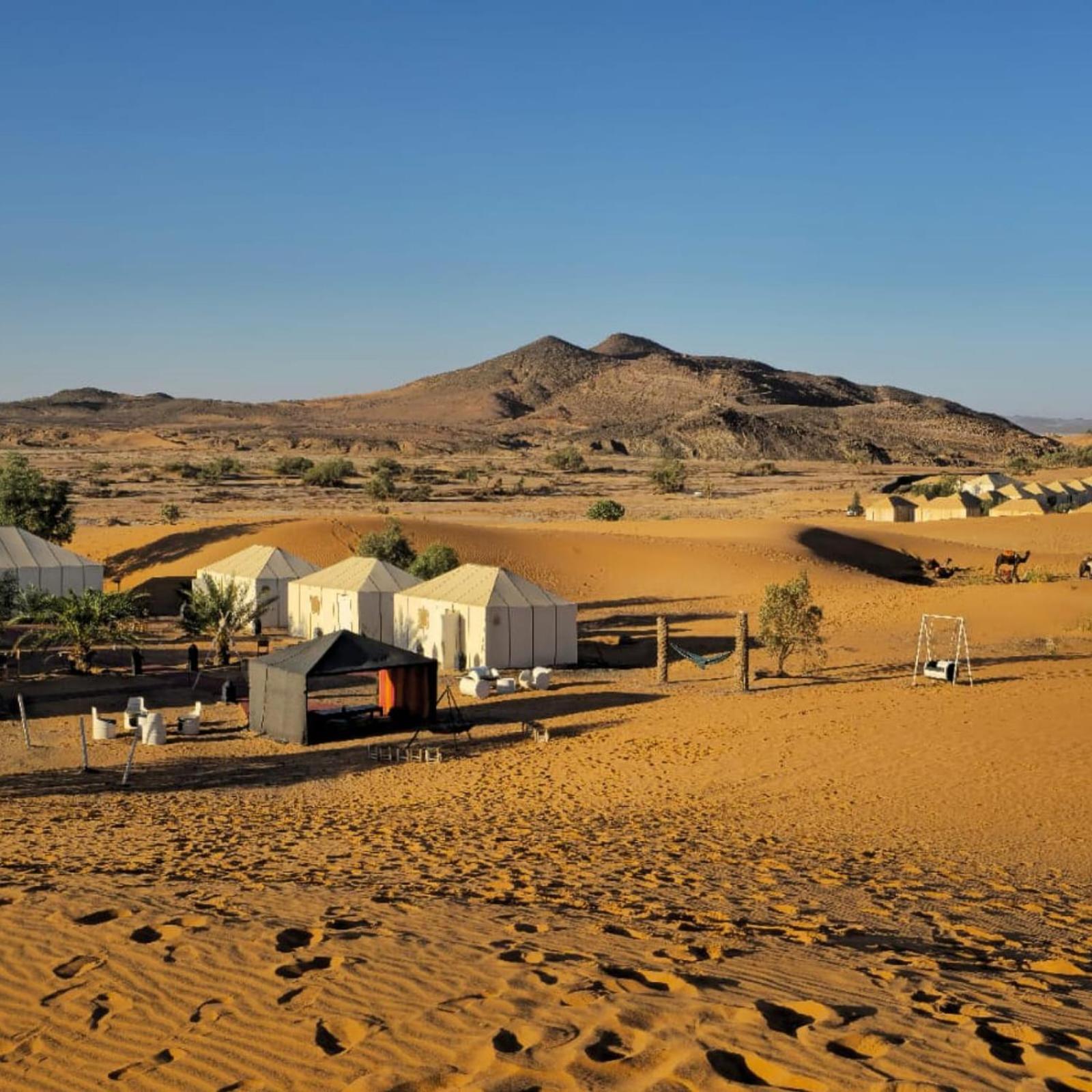 Erg Chebbi Romantic Desert Camp Merzouga Buitenkant foto